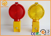 ON OFF Button LED Barricade Light , Warning Strobe Lights Vehicle Amber / Yellow / Red