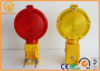 ON OFF Button LED Barricade Light , Warning Strobe Lights Vehicle Amber / Yellow / Red