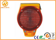 LED Strobe Traffic Warning Lights Solar With High Intensity 360 Degree Swivel Head