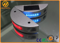 High Brightness 6 PCS LED Aluminium Road Studs With Red / Blue / Green Color , CE ROHS