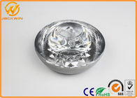 High Visible 360 Degree Tempered Glass Reflective Road Studs Diameter 100mm