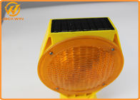 Waterproof 360 Degree Swivel Head Light Solar Flashing Warning Lights 0.4W