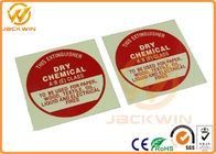 Single Aluminum Plate Layer Dry Chemical Traffic Warning Signs 5 Years Warranty