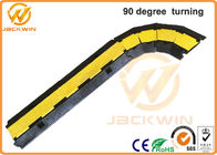 90 Degree Rubber Corner Cable Protector Ramp / 2 Channel Cable Protector