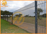 2m * 2.5m Green Color Invisible Powder Coated Garden Fence 5 Years Warranty