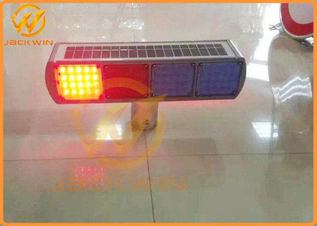 20PCS Flashing Road Traffic Warning Lights Safety Solar LED Warning Light