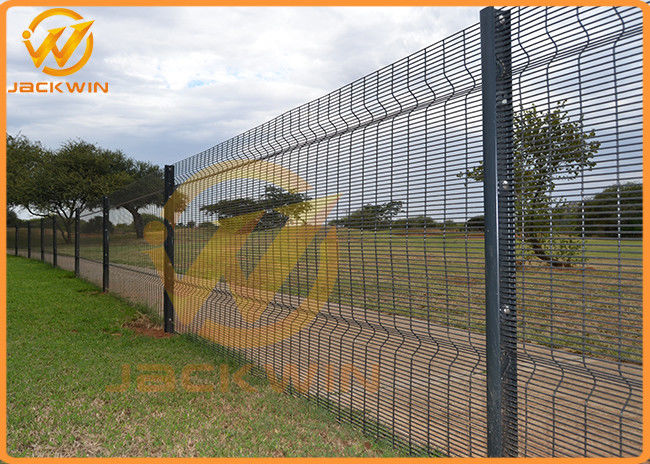 Powder Coated Welded Panel Fence Mesh Fence Invisible Security Fence Strong