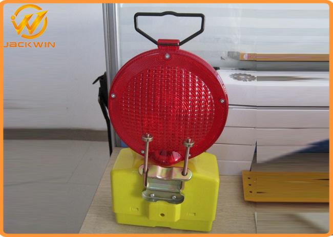1000M Visible Amber Emergency Flashing LED Traffic Warning Lights with Two 4R25 Battery 185 * 95 * 340 mm