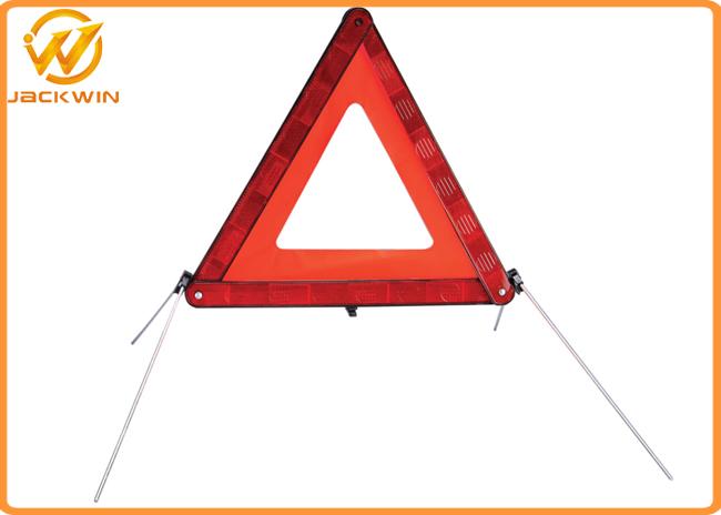 Car Emergency Reflective Warning Triangle with 17”x17”x17”  Size 530 gram Weight