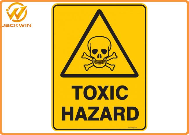 Custom Printed Reflective Traffic Warning Signs for Danger Caution Workplace