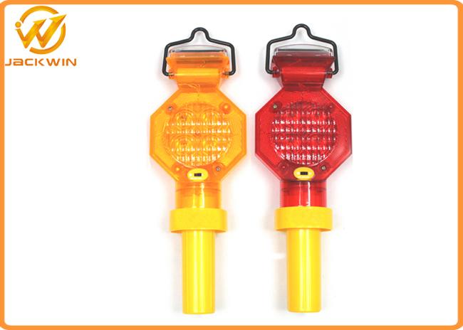 Solar Signal Light Traffic Warning Lights Operated by solar powered and D batteries