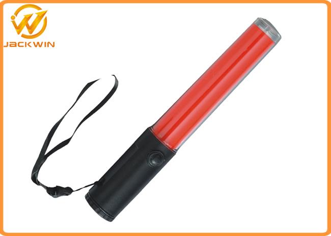 26cm Rechargeable LED Traffic Baton , Red and Blue Flashing led traffic wand for Traffic