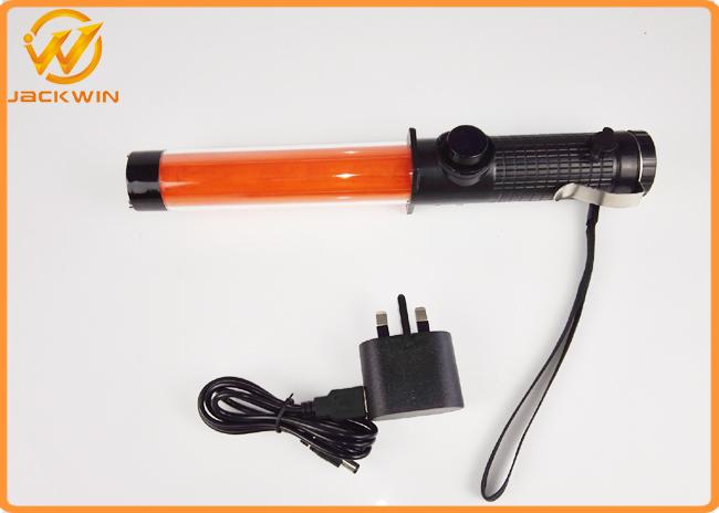 Roadside Safety Control Police LED Traffic Baton Rechargeable Flash - Steady For SOS