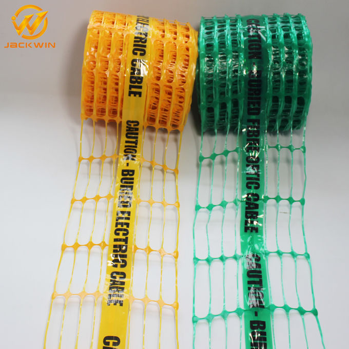 Custom Made HDPE Underground Detectable Warning Mesh for Buried Pipes