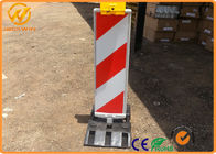 Portable Recycled Rubber Base , Muiti Function Durable Delineator Rubber Pole Base