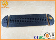 Prefabricated Portable Rubber Parking Bumpers , Car Safety Road Concrete Speed Bumps