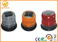 High Brightness Traffic Safety Equipment Yellow / Red Traffic Light High Impact Resistant