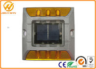 Reflective Aluminum LED Solar Road Stud for Lane / Street Waterproof IP68