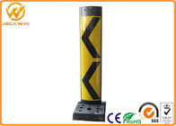 1100 Height Reflective Plastic Vertical Traffic Delineator Post with Yellow Jacket