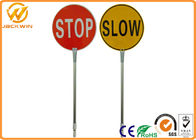 Anti UV Reflective Stop Slow Paddles With Telescopic Pole Aluminum Plate Material