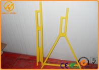 Recycled Plastic Security Plastic Road Bollards for Car Parking / Construction Site