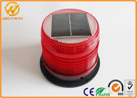 Truck / Airport / Tower Solar Powered Beacon Light Screw / Magnetic Mounted