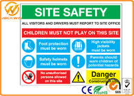 Safety Traffic Warning Signs Reflective Caution Warning Site 300 x 200mm