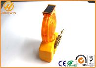 Yellow / Red Rechargeable Traffic Warning Lights 0.3W Blinking Light 185*95*325MM