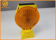 Waterproof 360 Degree Swivel Head Light Solar Flashing Warning Lights 0.4W