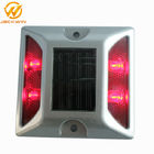 Highway Driveway Brightness Aluminum Plate Solar Powered Road Studs Reflective / Cats Eyes Road Markings