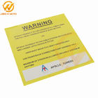 Customized Rectangle Reflective Aluminum Warning Sign Roadside Safety Caution