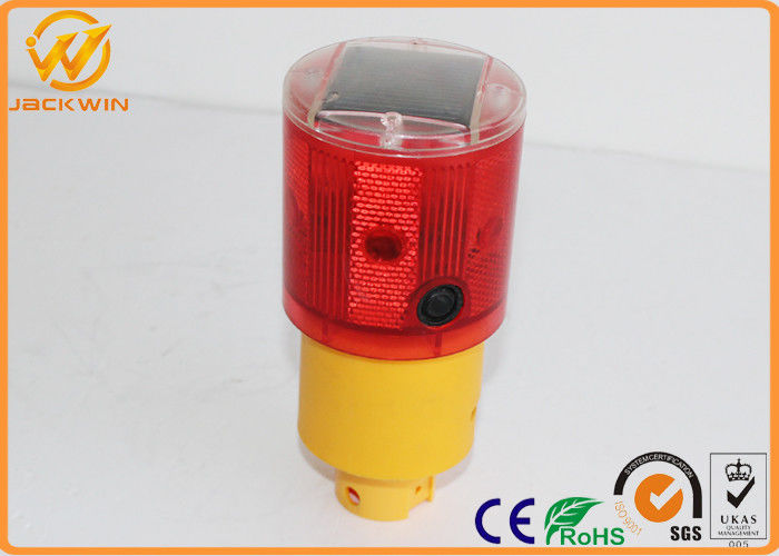 360 Degree Visibility Traffic Safety Equipment Solar Powered Barricade Light for Traffic Cones