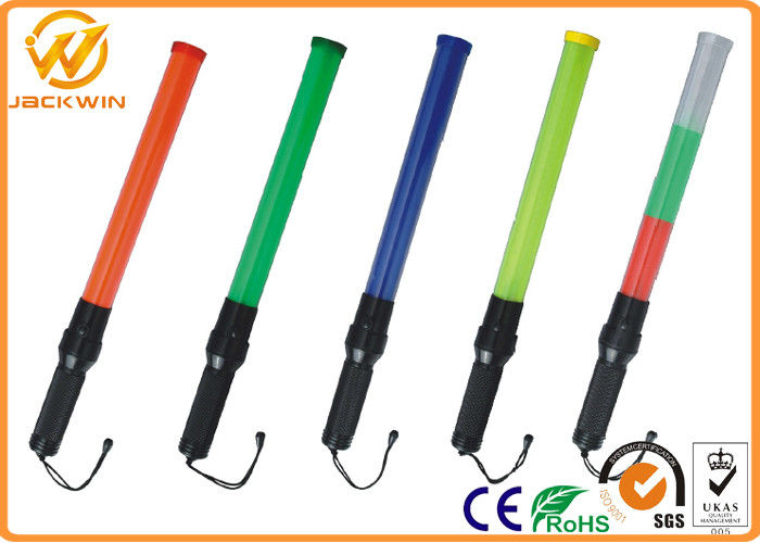 Rechargeable Plastic Portable LED Traffic Baton CE / ROHS / FCC (L) 54 * (DIA) 4 cm