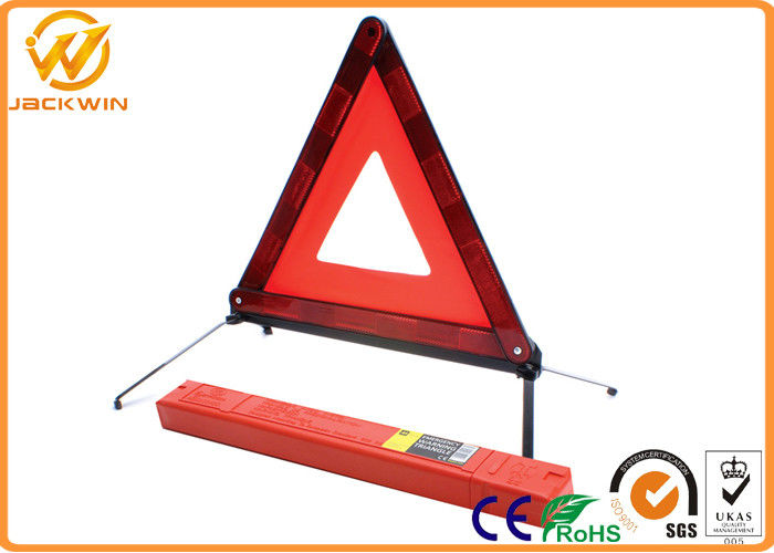 Portable ABS PMMA Safety Warning Highway Code Warning Triangle Reflective