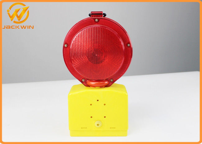Red / Yellow LED Blinking Dry Battery Traffic Warning Lights For Police Equiprment